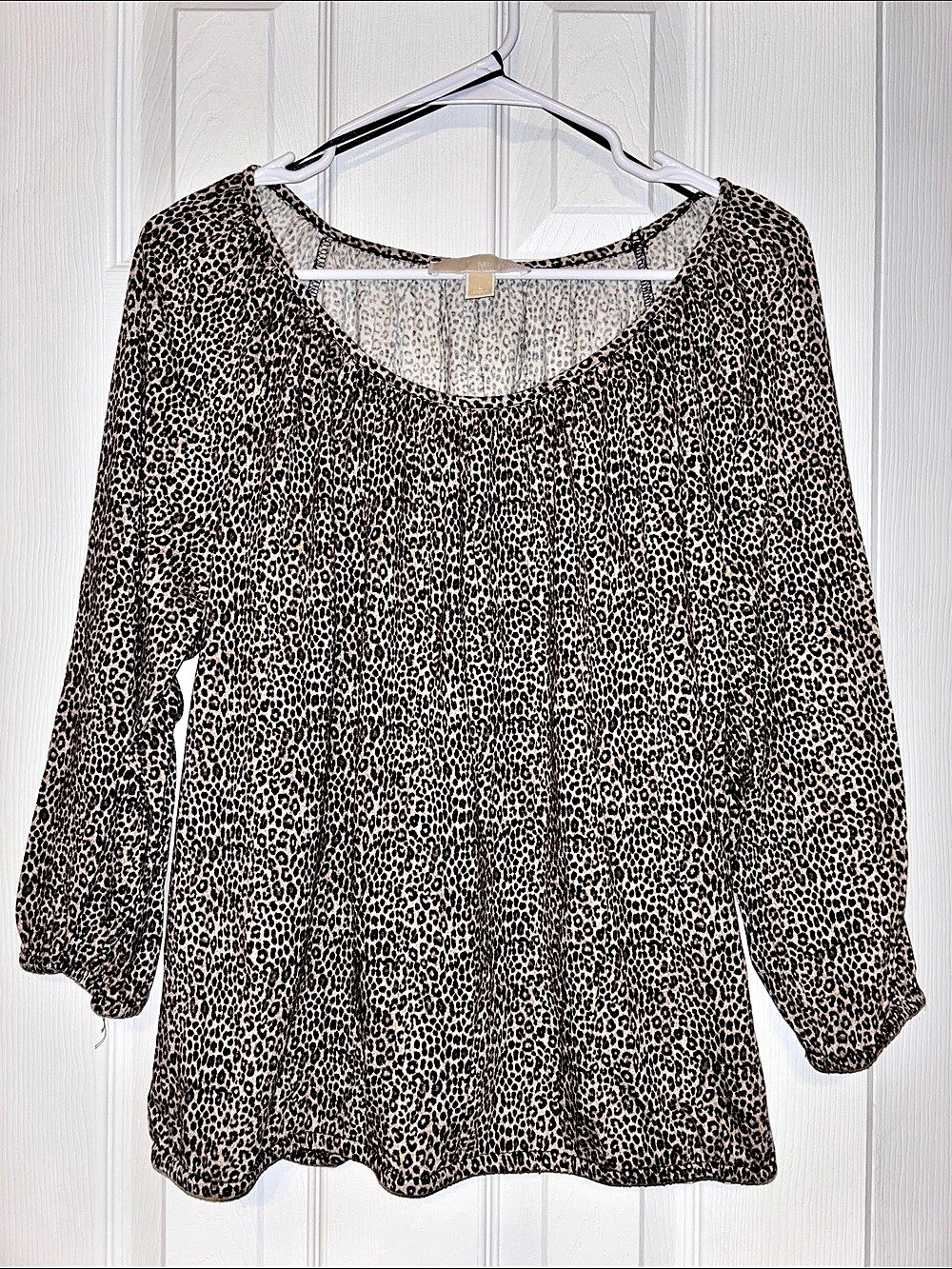 Michael Kors Cheetah Print Blouse